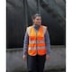 image 2 of Pro RTX High Visibility Unisex Adults Executive Waistcoat - Hi Vis Orange - XXL