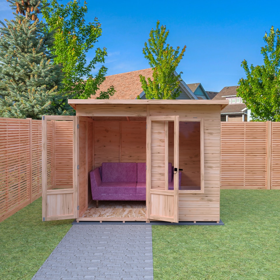 image 1 of Peony 8x6 Pent Summerhouse