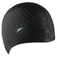 image 1 of Speedo Unisex Adult Bubble Swim Cap - Black - One Size