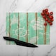 image 2 of Nautical Elements On Wood Glass Chopping Board | Multi
