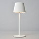image 3 of BHS Esther Rechargeable Table Lamp | White | White | 1