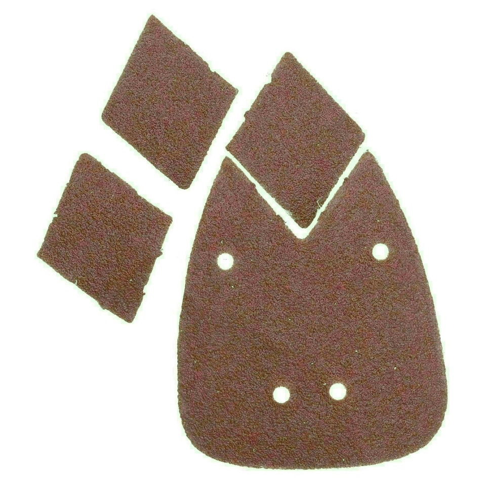 image 1 of Mixed Grit Mouse Palm Sander Hook + Loop Sanding Sheets Pads Sandpaper 400pk