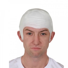Pack of 1 Bald Cap - White White | One Size