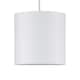 image 2 of Ivory Textured Cotton 17cm Table Lamp Shade | Cream | Small | 1