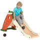 image 1 of AIYAPLAY 3 in 1 Kids Slide, Carrot-themed Foldable Indoor Slide for 1-3 Years