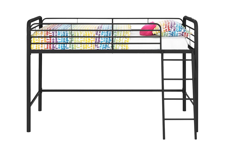 image 1 of Midsleeper Bunk Bed Black, Single