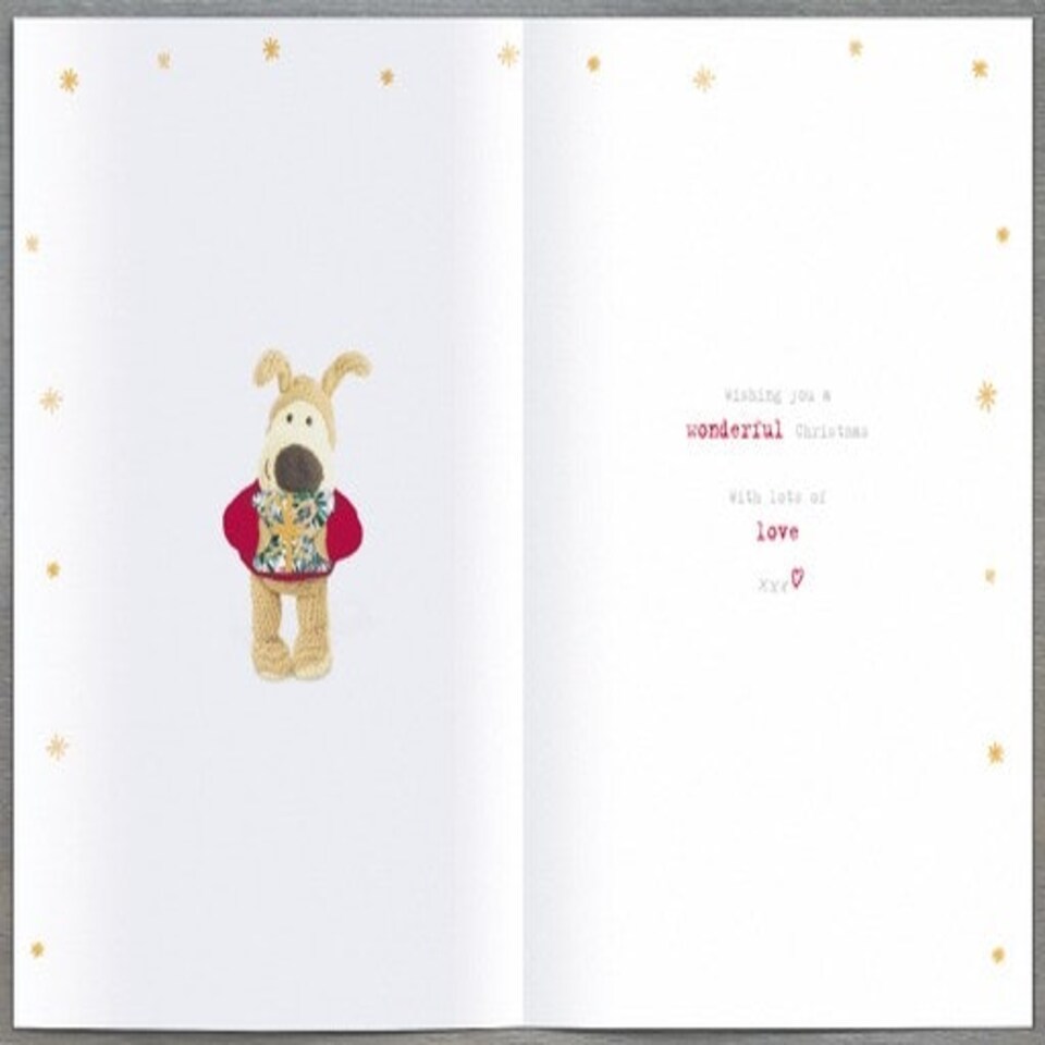 image 1 of Boofle on Ladder Mum Christmas Card