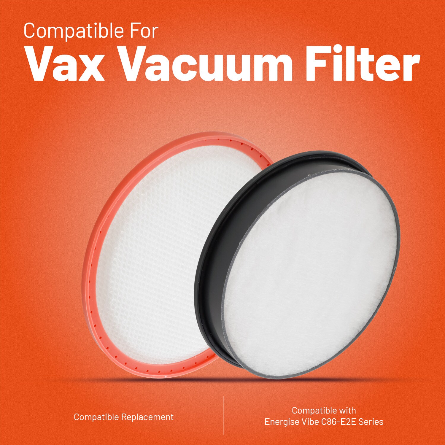 Kit Filtro PRE-MOTORE E HEPA Tipo 95 Per Aspirapolvere Vax C86-E2-Pe