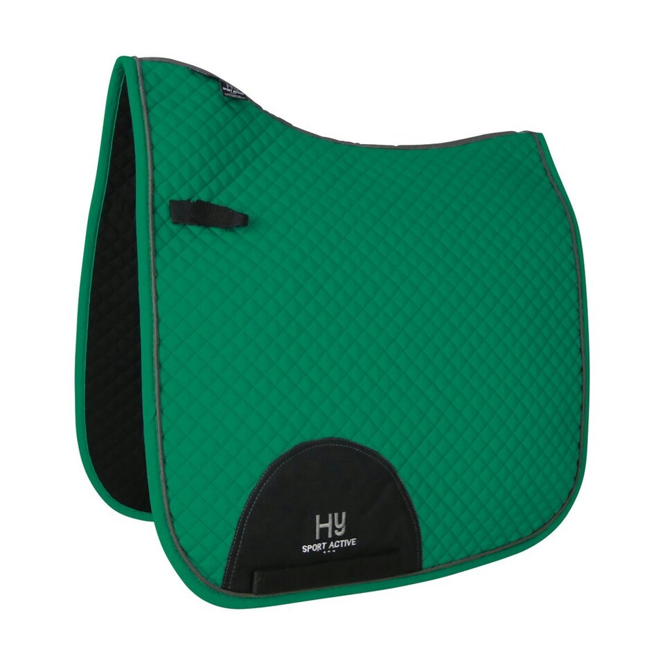 Hy Sport Active Dressage Horse Saddlepad - Emerald Green - Full