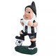 image 3 of Newcastle United FC On The Ball Garden Gnome - White/Black - One Size
