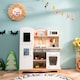 image 7 of COSTWAY Kitchen Play Set Pretend Play Kitchen Toy Set Chef Role Playing Toy