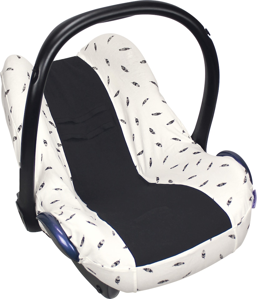 image 1 of Dooky Baby Car Seat Cover, Universal Group 0+ Cotton Cover for Infant Car Seats