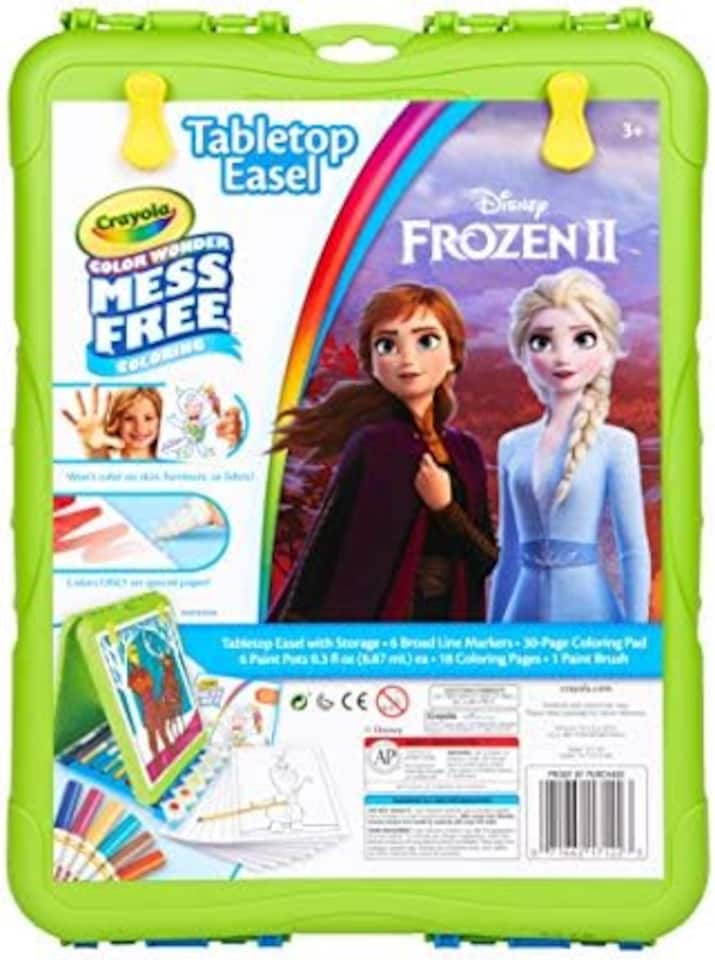 image 1 of Crayola Frozen 2 Color Wonder Tabletop Easel