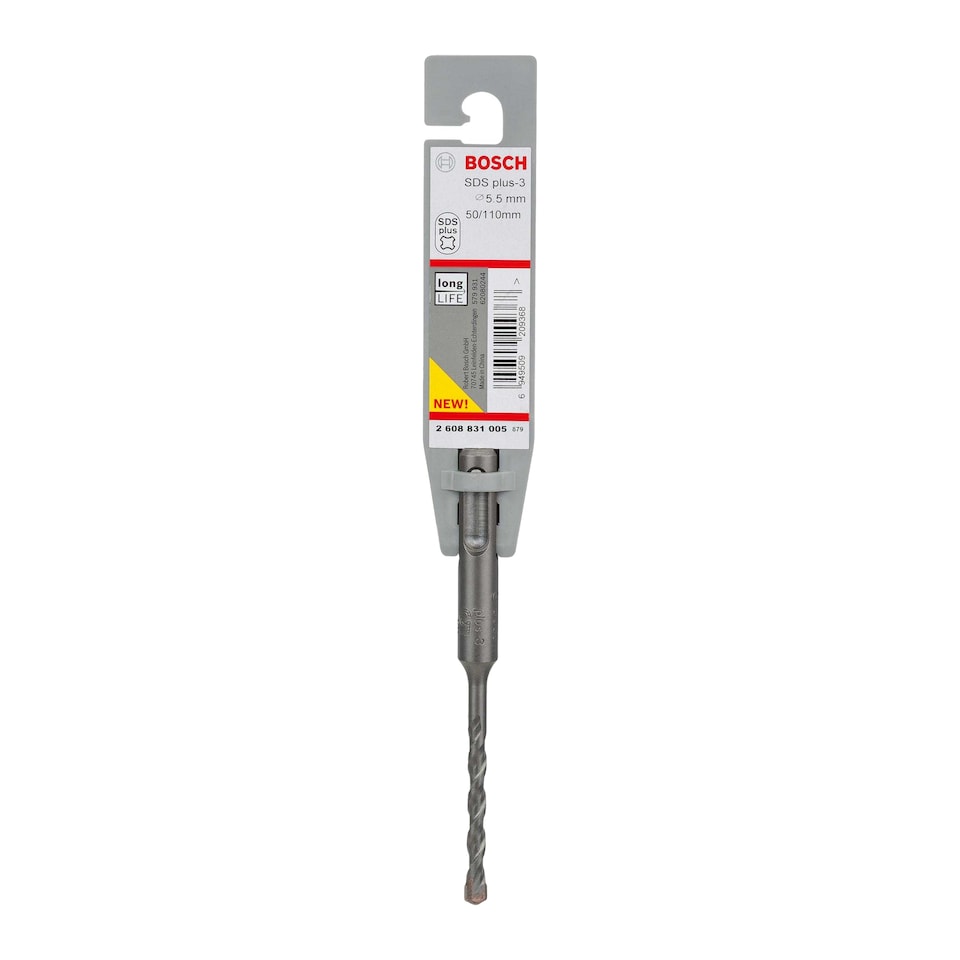 image 1 of Bosch SDS Plus Hammer Drill | Silver | Silver | 50mm x 5.5mm | 1