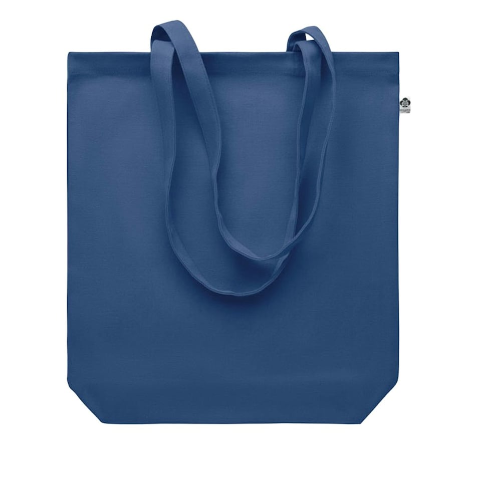 image 1 of MidOcean Coco Canvas Shopper Bag - Blue - One Size | Blue