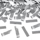 image 3 of Silver Metallic Extra Large Confetti Cannon 80cm