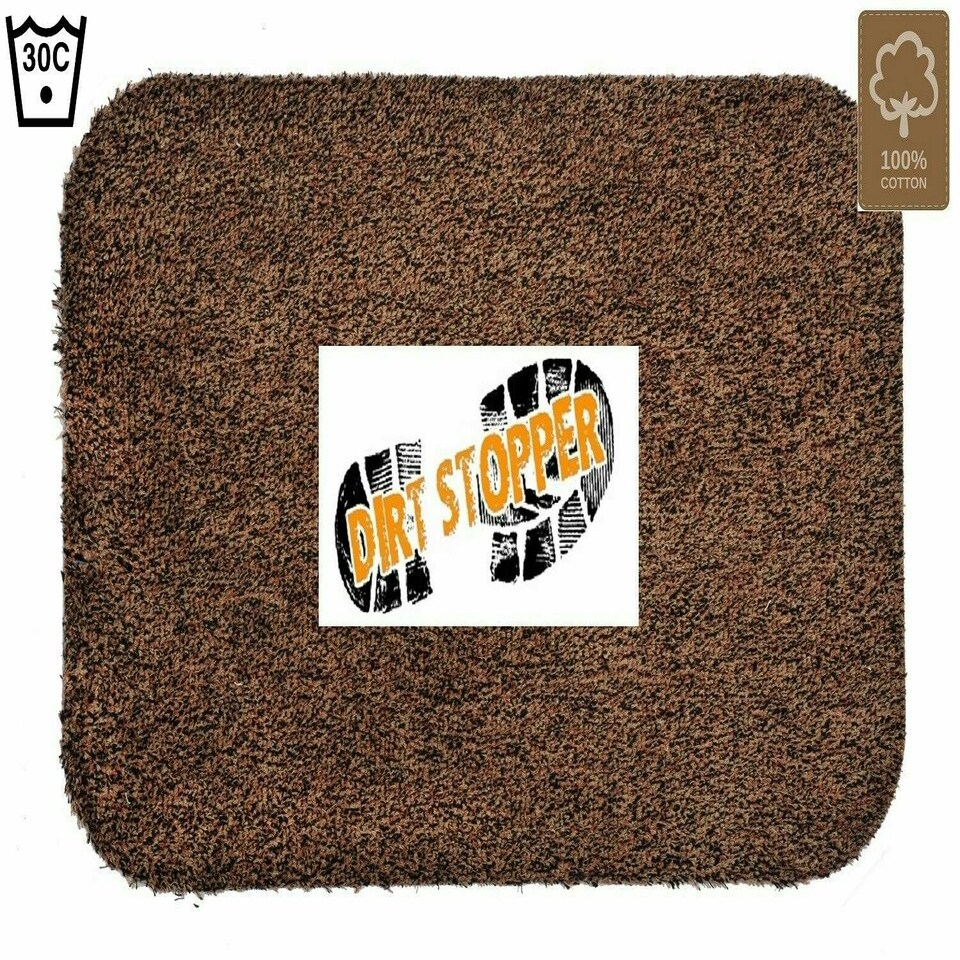 image 1 of Dirt Stopper Doormat Regular 75x50cm - Jasper Brown
