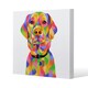 image 1 of Amazing Illustration Pop Art (Canvas Print) 77 x 77 x 4cm