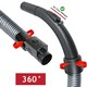 image 4 of SPARES2GO Spare Parts Hose Tool Kit for Bosch BGC05 BGS05 Series Vacuum Cleaner