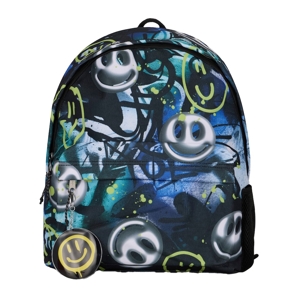 image 1 of Kids Backpack Multi Visionary Graffiti Print | 18L School Bag with Laptop Sleeve | Multi | Multi | 1