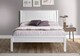 image 3 of 4ft6 Double Pure white,wood,wooden low foot end board,solid panel bed frame.Shaker style.