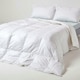 image 1 of Homescapes Duck Down 13.5 Tog Duvet for Winter, Double | White | Double