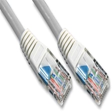 PRO SIGNAL - RJ45 Male to Male Cat5e UTP LSOH Ethernet Patch Lead, 3m Grey