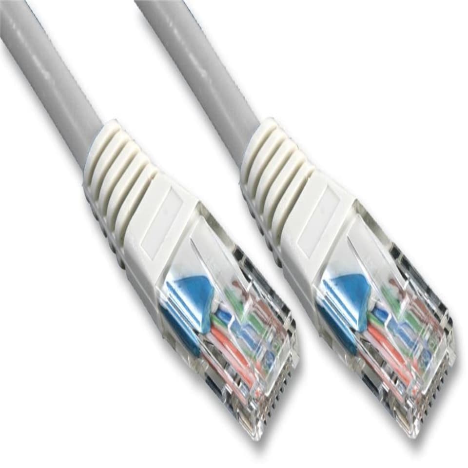 PRO SIGNAL - RJ45 Male to Male Cat5e UTP LSOH Ethernet Patch Lead, 3m Grey