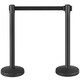 image 1 of Yaheetech Retractable Belt Stanchion Set