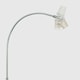 image 1 of ValueLights Modern Designer Style Polished Chrome Curved Stem Floor Lamp Base