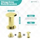 image 2 of 9x13MM Chicago Screw Rivets Flat Head for DIY Planner- 10 Pcs