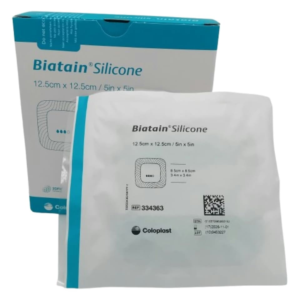 Biatain Silicone 12.5cm x 12.5cm - Box of 10