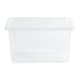 image 3 of Wham Crystal 5 x 37L Stackable Plastic Storage Boxes with Lids Clear Clear