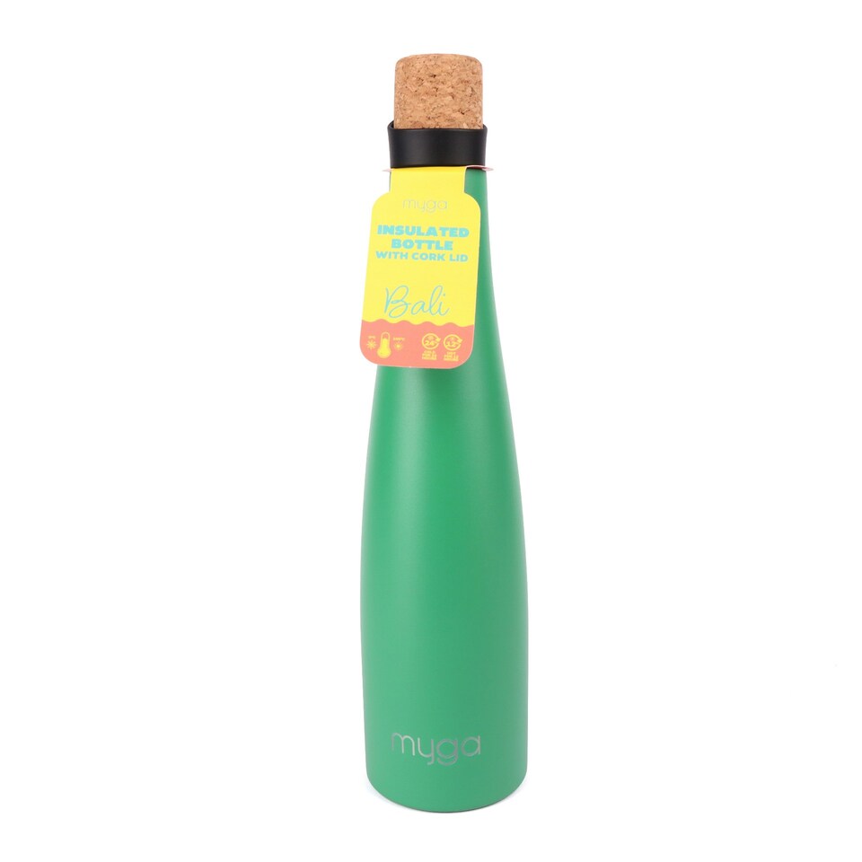 image 1 of Myga Bali Insulated Bottles - 700ml - Green