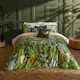 image 1 of Paoletti Odisha Exotic Duvet Cover Set | Green | Jungle | Super King | 1