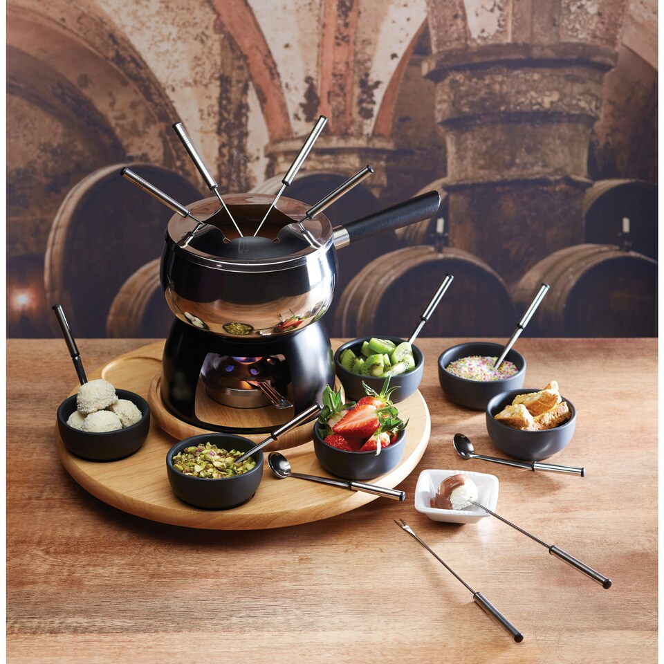image 1 of Artesà Party Fondue Set for 6 People