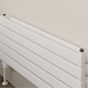 image 4 of Talus Bold - Natural Pewter Thermostatic Radiator Valve & Installation Kit Corner 15mm