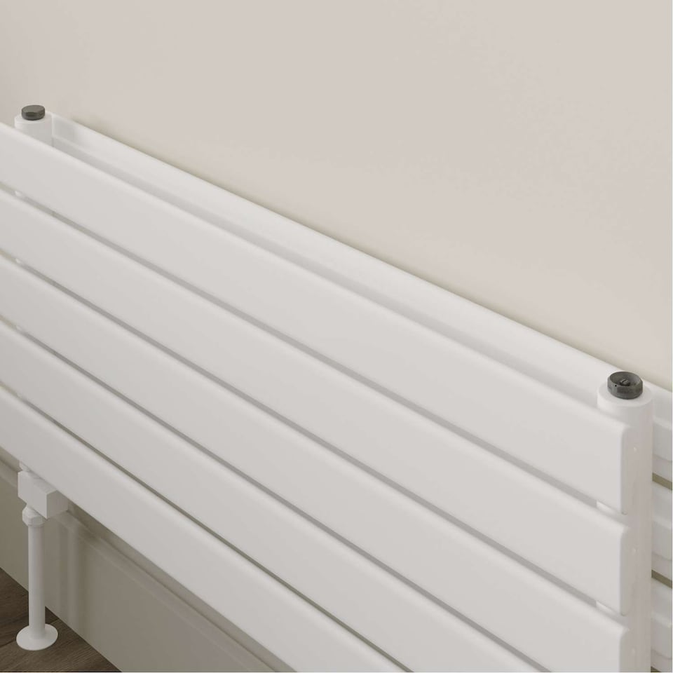 image 1 of Talus Bold - Natural Pewter Thermostatic Radiator Valve & Installation Kit Corner 15mm