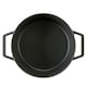 image 4 of Cooks Professional Casserole Dish 26cm – Ovenproof Pan with Lid | Black | Matt Black