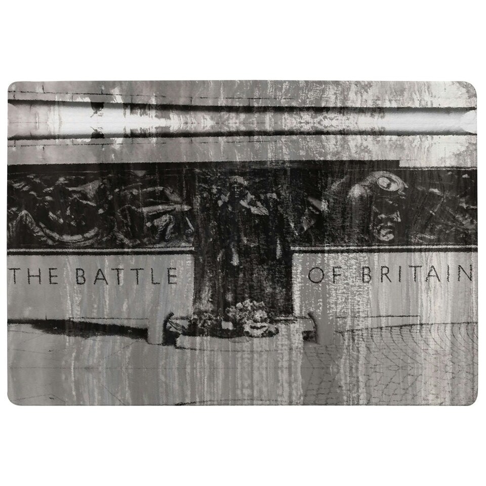 image 1 of BATTLE OF BRITAIN LONDON (Rug) Grey | Medium: 80x150cm
