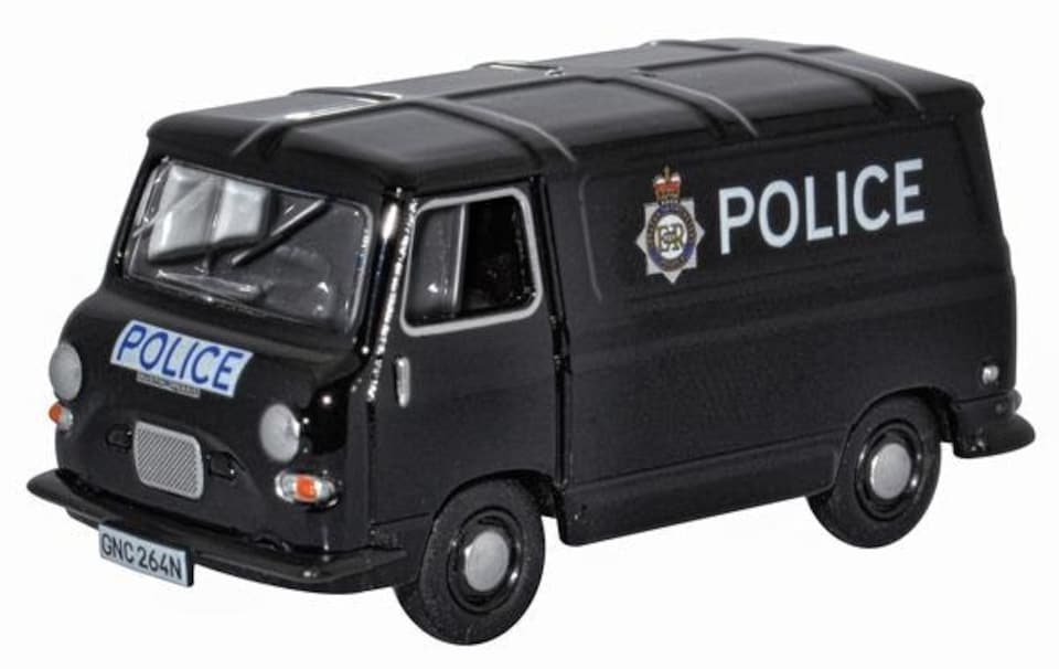Oxford Diecast Morris J4 Van Greater Manchester Police