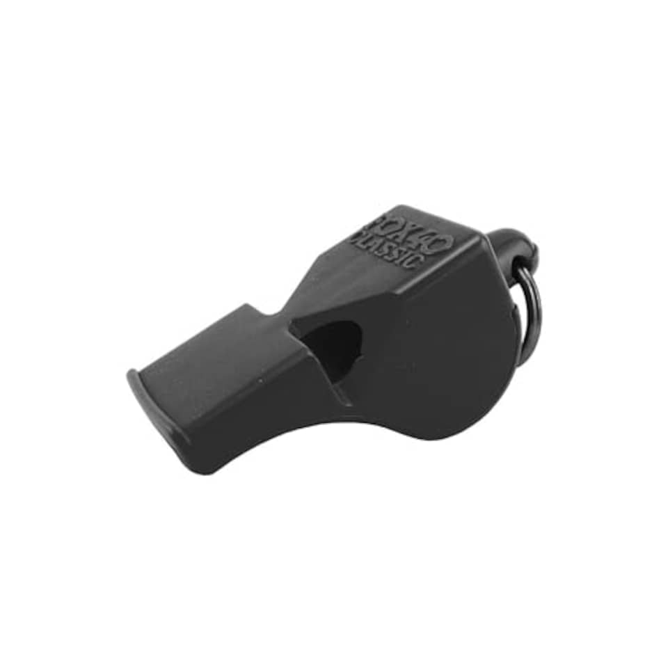 image 1 of Fox 40 Classic Safety Whistle C/W Wrist-Lanyard Blue, Regular