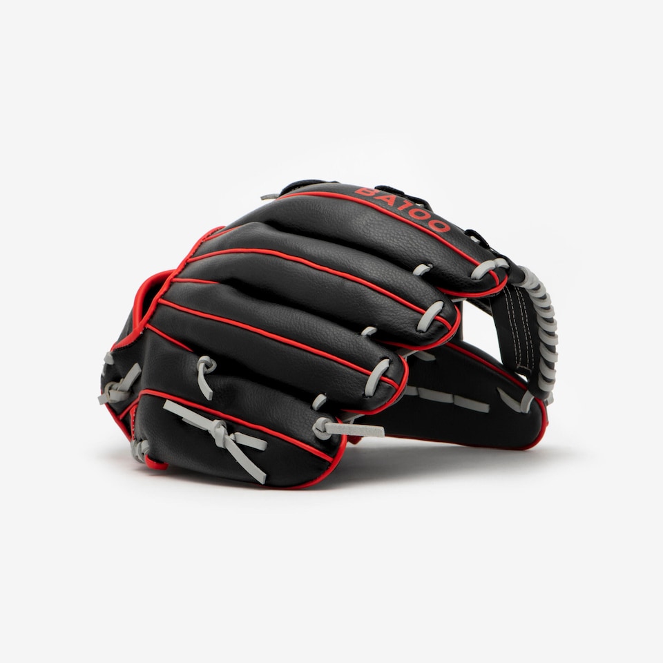 image 1 of Decathlon Glove BA100 LHT - Black/Red