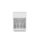 image 2 of Element Turntable Stand in White White | White