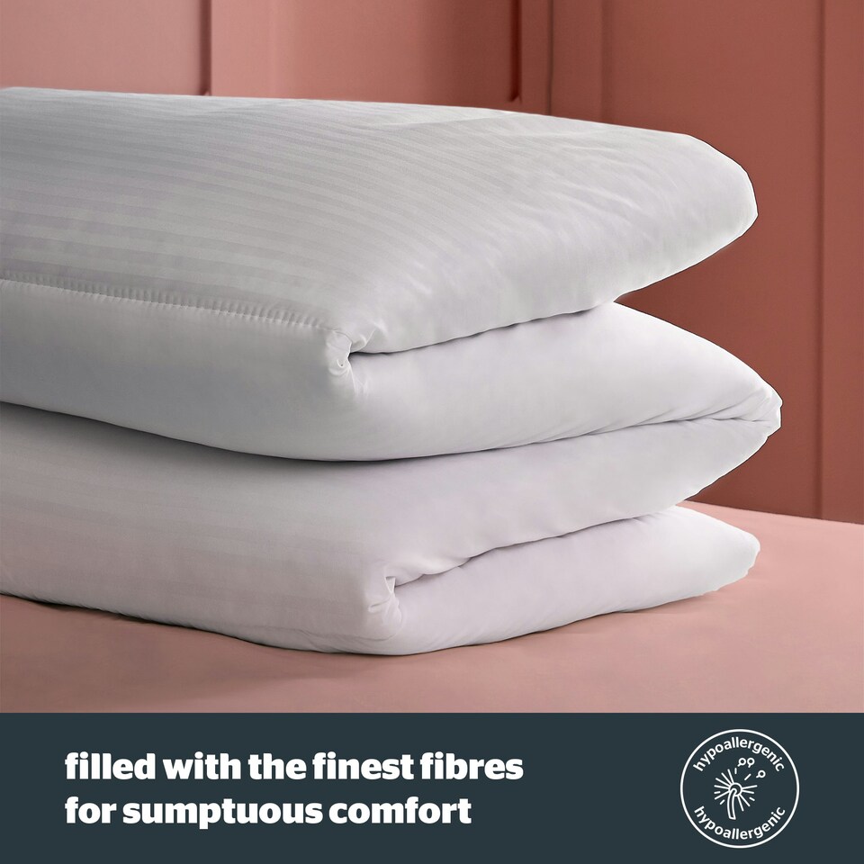 image 1 of Silentnight Luxury Hotel Collection 10.5 Tog Duvet, Soft Cover, Hypoallergenic, Made in the UK, Double