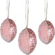 image 3 of 7cm Bauble Baby Pink - Christmas Hanging Decoration