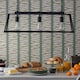 image 5 of Charley 3 Light Matte Black Pendant Bar