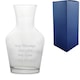 image 1 of Personalised Engraved 1 Litre A Vin Carafe or Vase