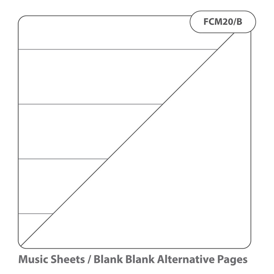 image 1 of Rhino A1 Flip Chart Paper Pad Music Ruled 5-Stave 60 Page 5 Pack