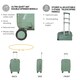 image 6 of Cabin Suitcase Small 20’ Inch Hard Shell Hand Luggage - Lightweight & Durable, USB Charging Port, Secure TSA Lock, Dual Spinner Wheels